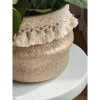 Zijden Hortensia in sierpot