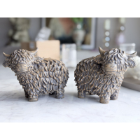 Schotse Hooglander links