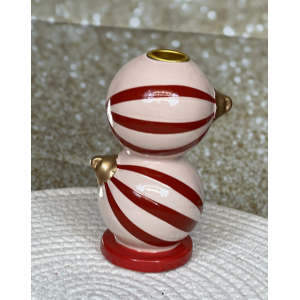 Kerstballen kandelaar