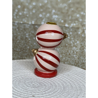 Kerstballen kandelaar