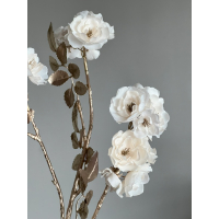 Bloesem tak goud/creme