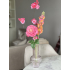 Zijden bloemen inclusief vaas