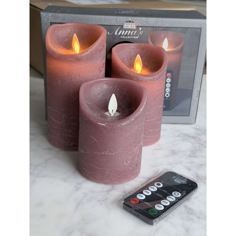 Wax kaarsen met afstandsbediening