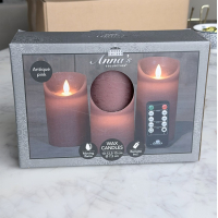 Wax kaarsen met afstandsbediening