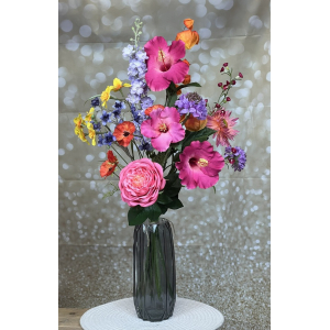 Zijden boeket gemengd