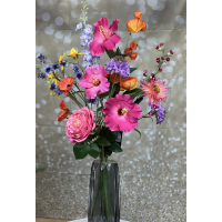 Zijden boeket gemengd