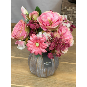 Zijden boeketje in Brynxz vaas