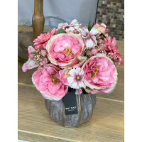 Zijden boeketje in Brynxz vaas