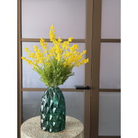 Vaas met kunst Mimosa