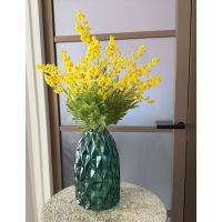 Vaas met kunst Mimosa