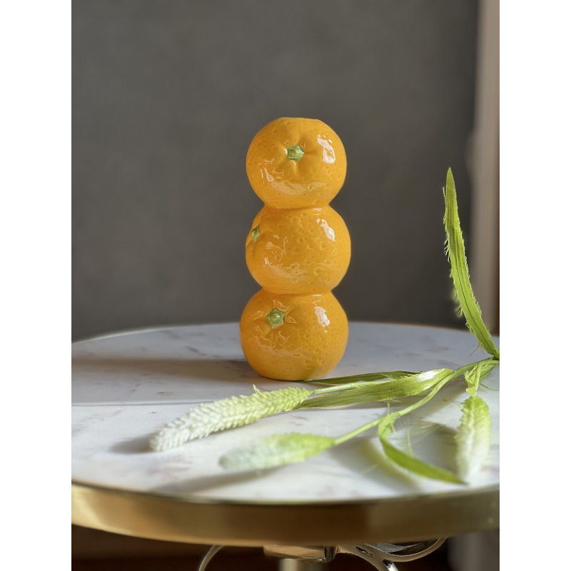 Sinasappel vaas 20cm