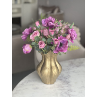 Zijden boeket Dream inclusief vaas