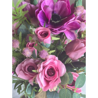 Zijden boeket Dream inclusief vaas