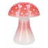 Vaas Toadstool rood H28.5cm