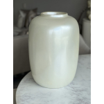 Parelmoer kleurige vaas 48cm