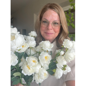 Tak mini Peony 80cm cream