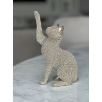 Sculptuur Kat gold