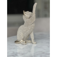 Sculptuur Kat gold