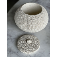 Opbergpotje TFA Ivoor 15x15cm