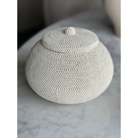 Opbergpotje TFA Ivoor 15x15cm