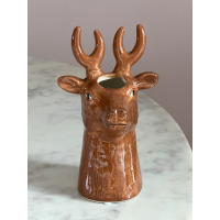 Rendier vaas bruin H20cm