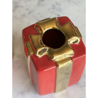 Cadeau vaas rood