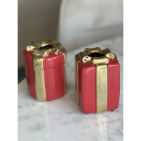 Cadeau vaas rood