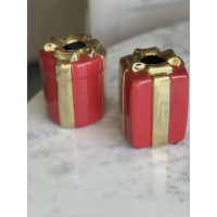 Cadeau vaas rood rond