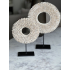 Schelpenschijf ornament groot