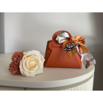 Mini tasje met zijden roos