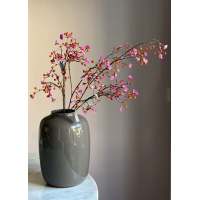 Vaas Taupe Vase the World 35cm