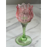 Tulp waxinelichthouder roze 17.5cm
