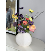 Voorjaars tuintje in vaas