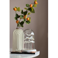 Vaas gebroken wit 28cm