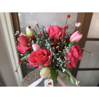 Valentijns boeket met gratis vaas