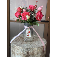 Valentijns boeket met gratis vaas