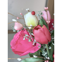 Valentijns boeket met gratis vaas