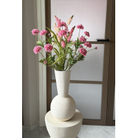 Voorjaars boeket inclusief vaas