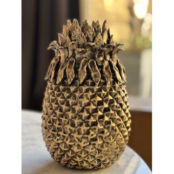 Pineapple vase Gold 30.5cm