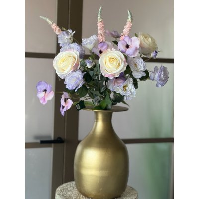 Zijden boeket lila/roze/wit Zijden boeket lila/roze/wit