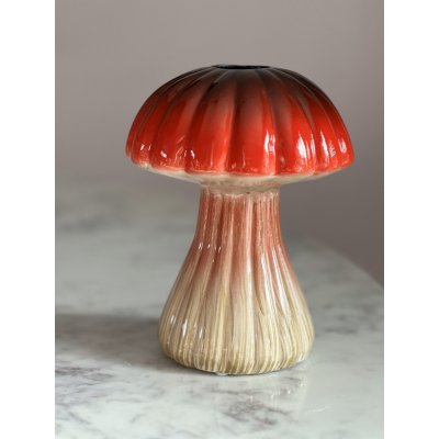 Vaas Champignon rood H20.3cm Vaas Champignon rood H20.3cm