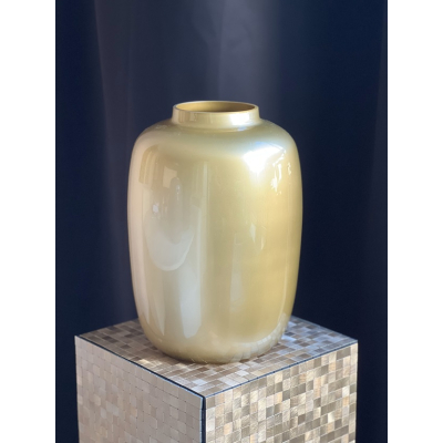 Vaas gold Vase the World 35cm Vaas gold Vase the World 35cm