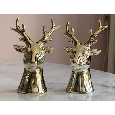 Rendier beeld Gold Rendier beeld Gold