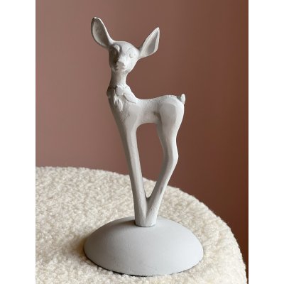 Rendier wit groot 30cm Rendier wit groot 30cm