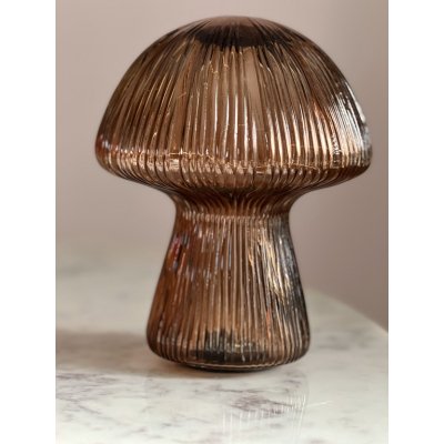 Lamp Paddenstoel glas H25cm Lamp Paddenstoel glas H25cm