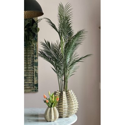 Chico kunt Palm in Sandy Wave vaas Chico kunt Palm in Sandy Wave vaas