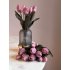 Bos real touch tulpen mauve