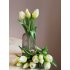 Bos real touch tulpen wit