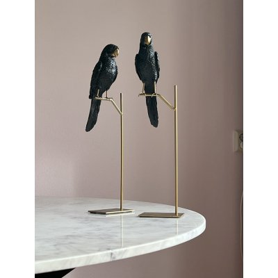 Papegaai op standaard 44cm Papegaai op standaard 44cm