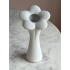 Bloem vaas wit H25cm